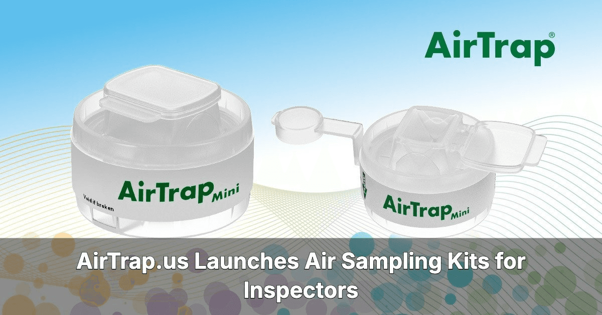 AirTrap Unveils Updated Spore Trap Cassette Design for Indoor Air Quality Testing