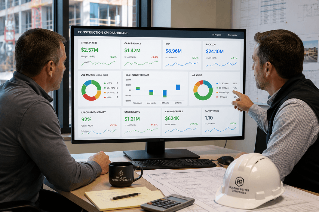Daaxit Guide Helps Contractors Turn KPIs into Monthly Management Scorecards