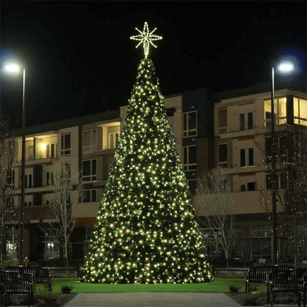 Creative Displays Launches LED Tower Christmas Trees for Large-Scale Holiday Installations