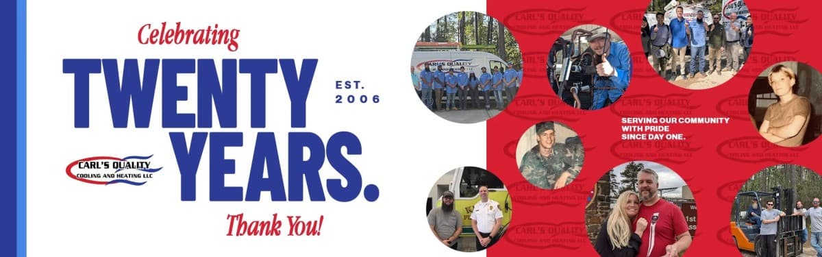 Carl's Quality Cooling and Heating Celebrates 20 Years of Community-Focused HVAC Service in Montgomery County