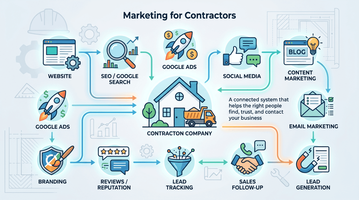 SBMS Media Releases Contractor Marketing Guide to Clarify How Marketing Drives Visibility and Lead Generation