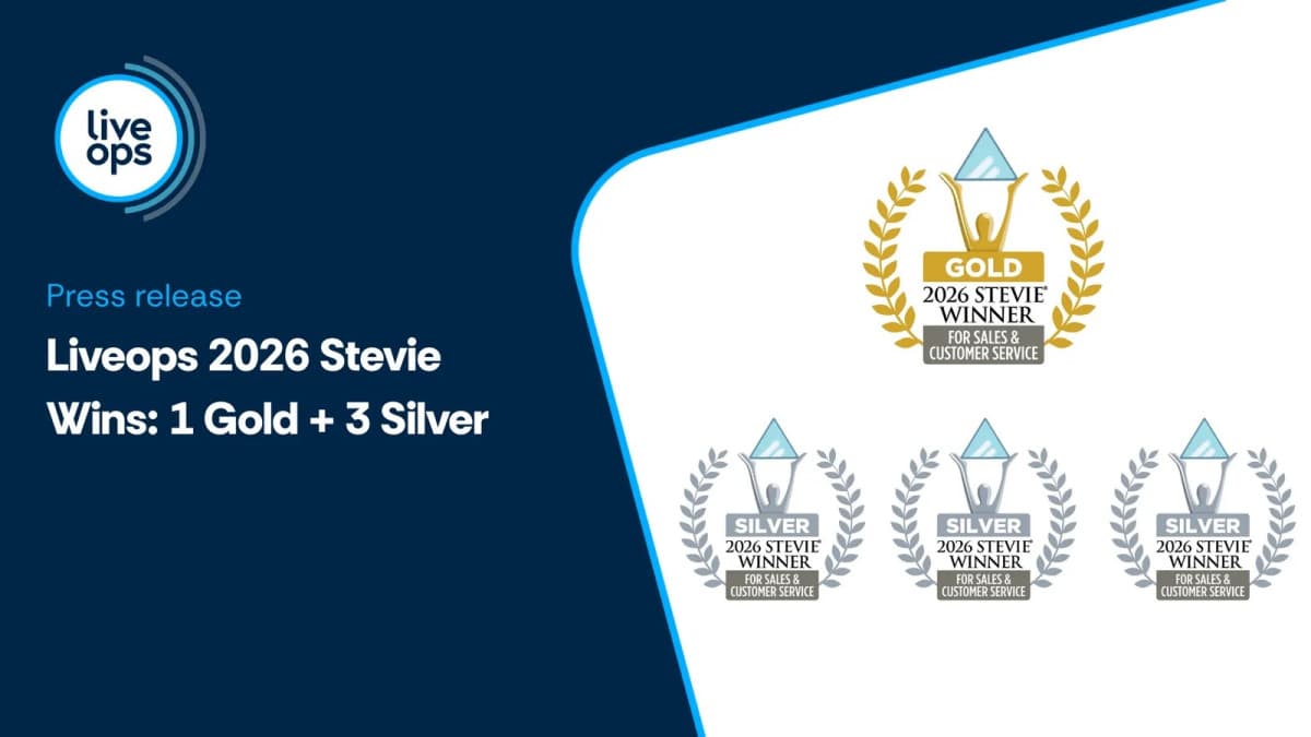 Liveops Earns Multiple Stevie Awards for Customer Service Excellence