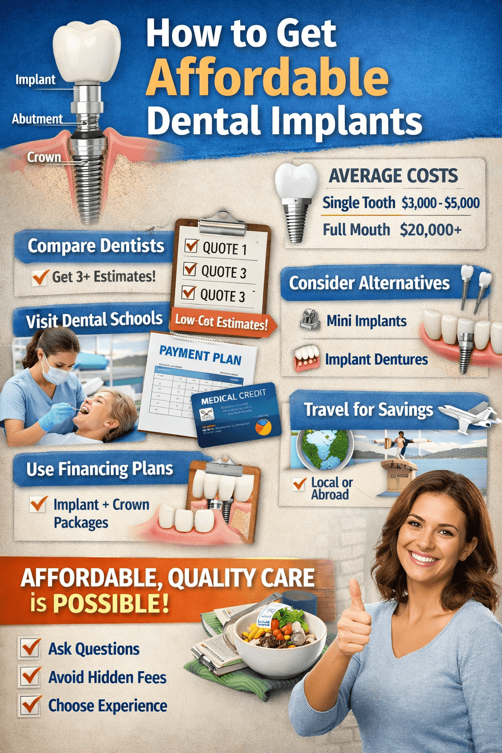 How to Get Affordable Dental Implants: The Complete 2026 Cost-Saving Guide
