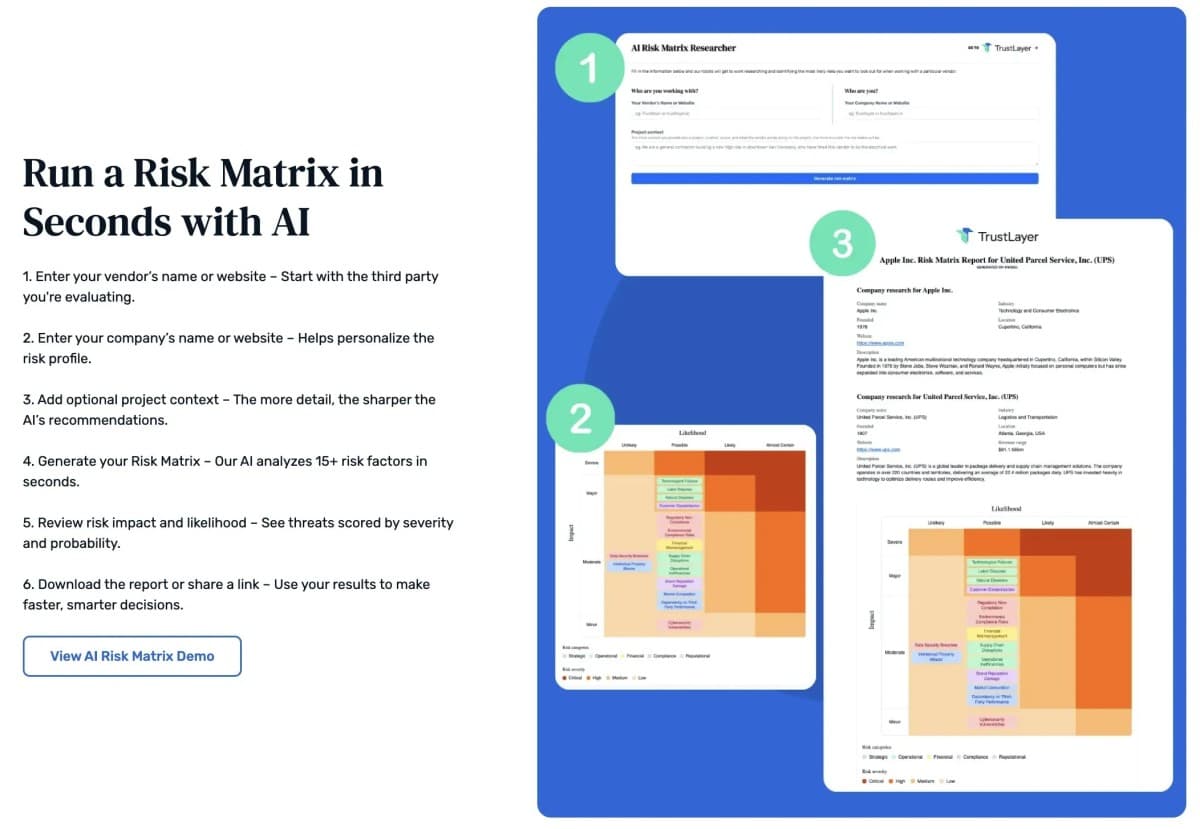 TrustLayer Launches Government Sector Compliance Platform to Address Manual Vendor Risks