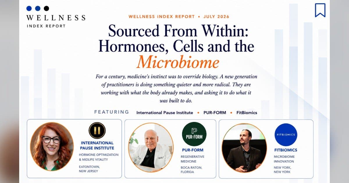 July Wellness Index Report: A Shift Toward Working with the Body's Own Biology