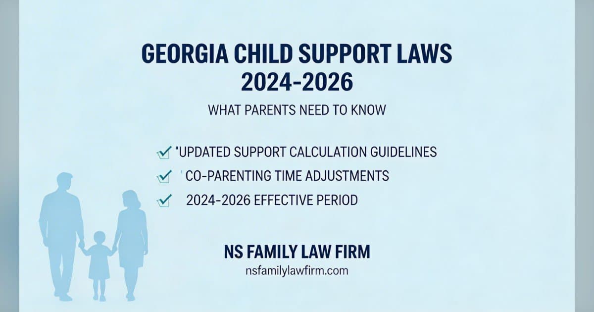 Georgia’s 2026 Parenting Time Adjustment to Reshape Child Support Calculations