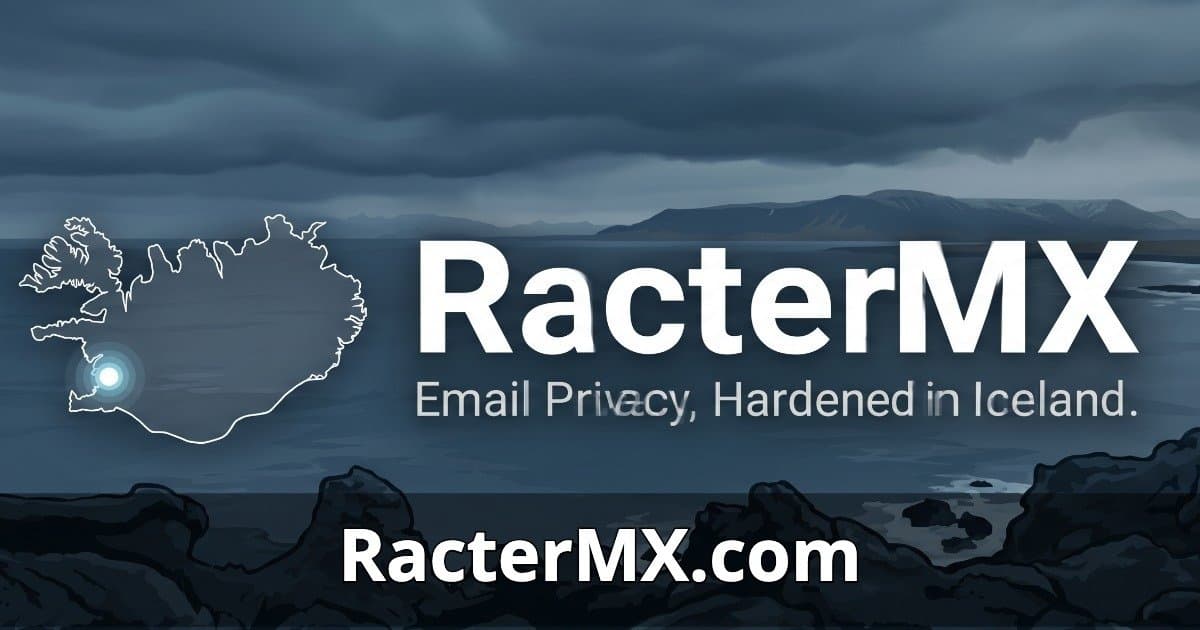 RacterMX Launches Privacy-First Email Forwarding Platform Hosted in Iceland