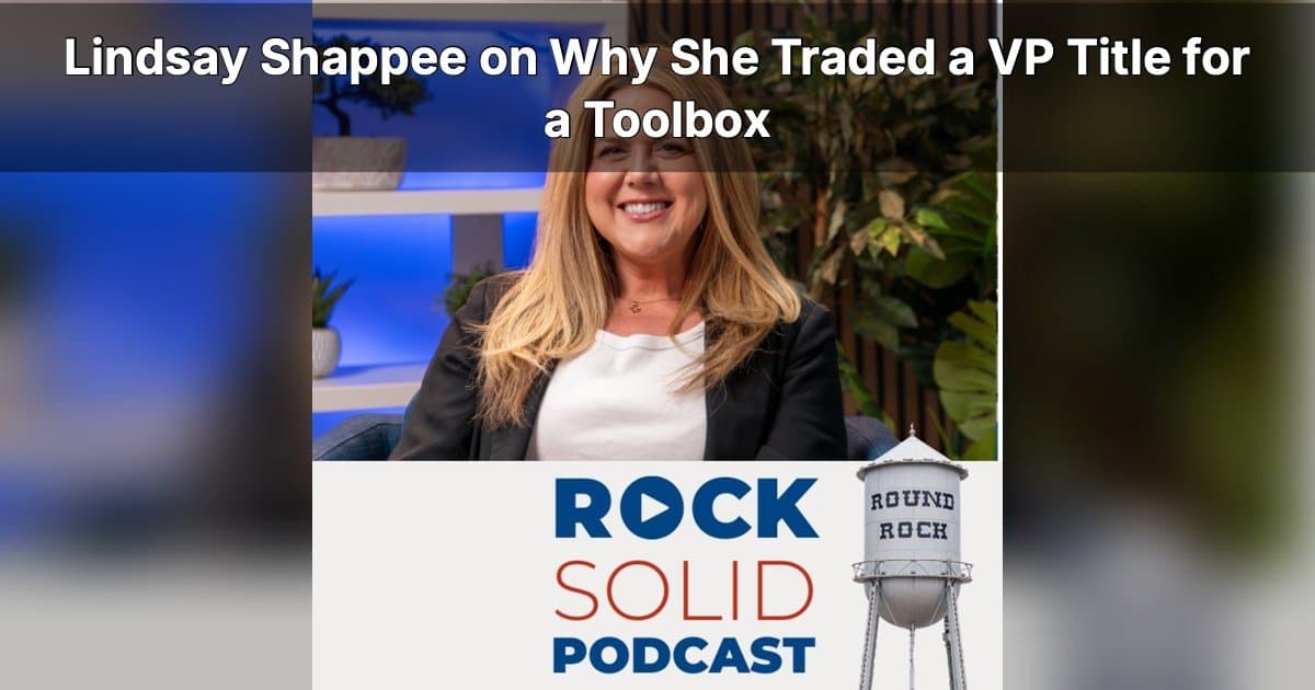 From JP Morgan to Roofing: Lindsay Shappee's Corporate Exodus Highlights the Cost of Culture