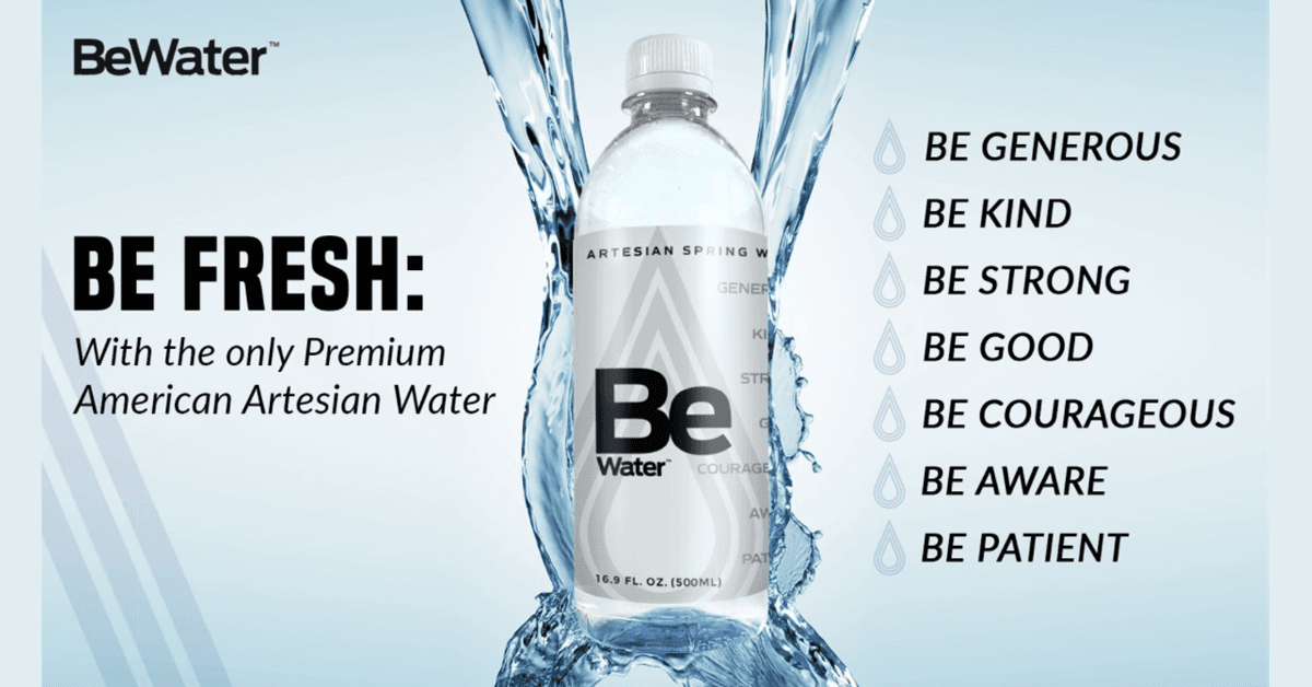 Be Water Selected for Celebrity ‘Everyone Wins’ Nominee Gift Bags, Highlighting Natural Origin and Stewardship