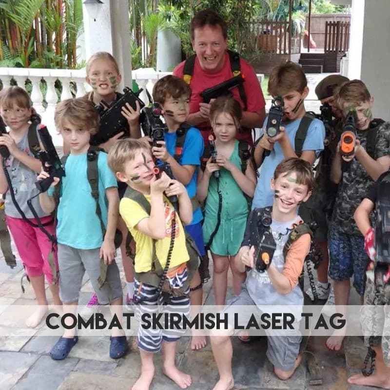 Combat Skirmish Brings Mobile Laser Tag Birthday Parties to Singapore Homes