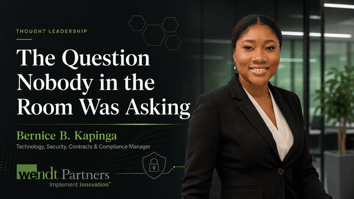 Wendt Partners' Bernice Kapinga to Address Legal Career Alternatives at Johannesburg Workshop Following Security and Leadership Milestones