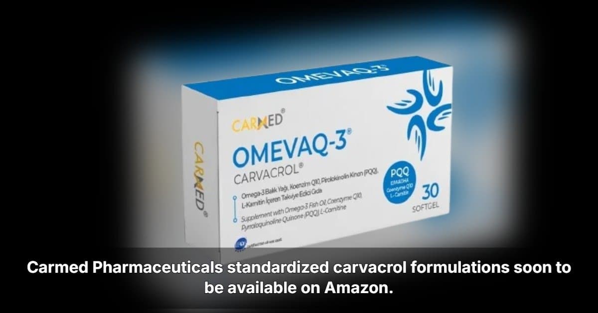 Carmed Pharmaceuticals to Launch Research-Driven Botanicals on Amazon, Expanding U.S. Access