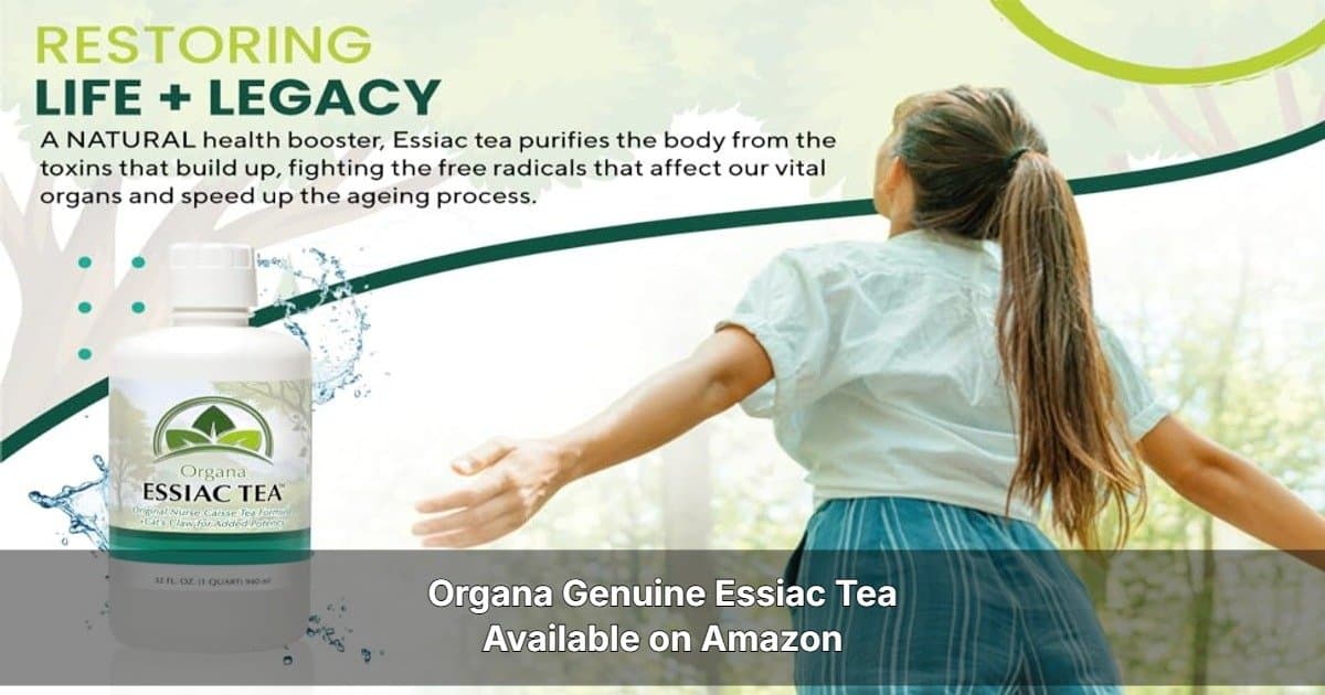 ORGANA Essiac Tea Gains Strong Reviews on Amazon for Quality and Traditional Herbal Formula