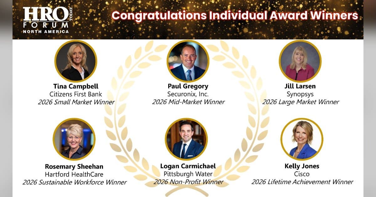HRO Today Honors 2026 CHRO of the Year Award Winners