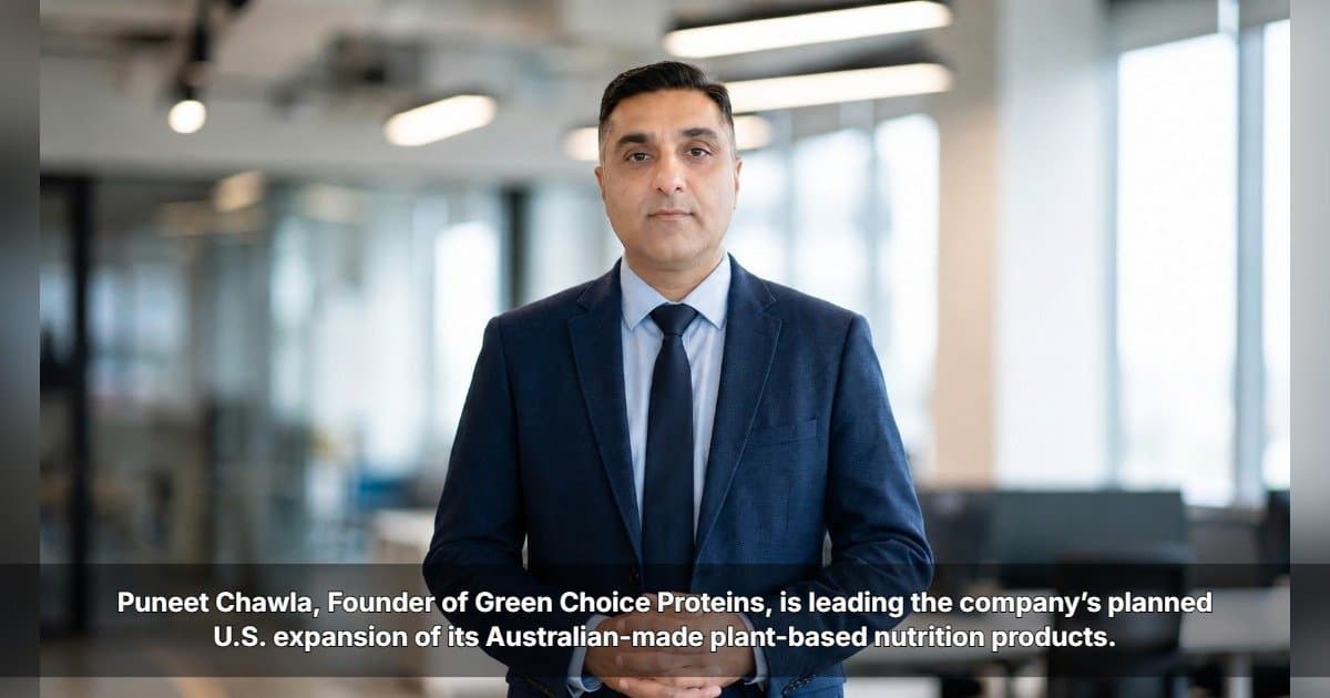 Green Choice Proteins Announces U.S. Expansion of Australian Plant-Based Nutrition Brand