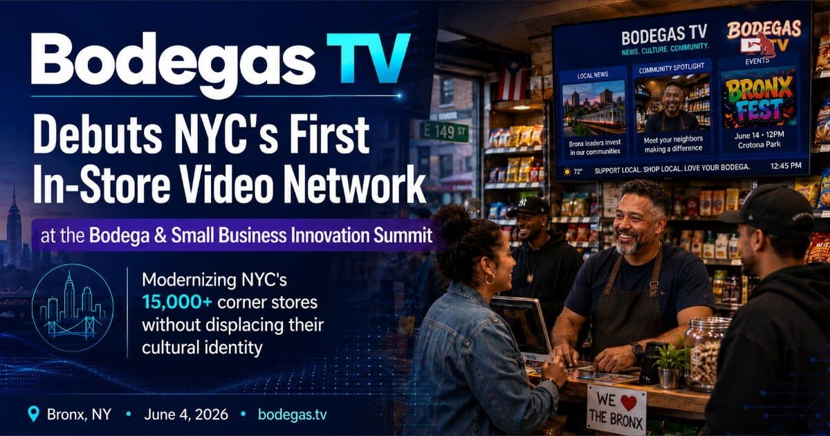 Bodegas TV Debuts NYC's First In-Store Video Network at Innovation Summit