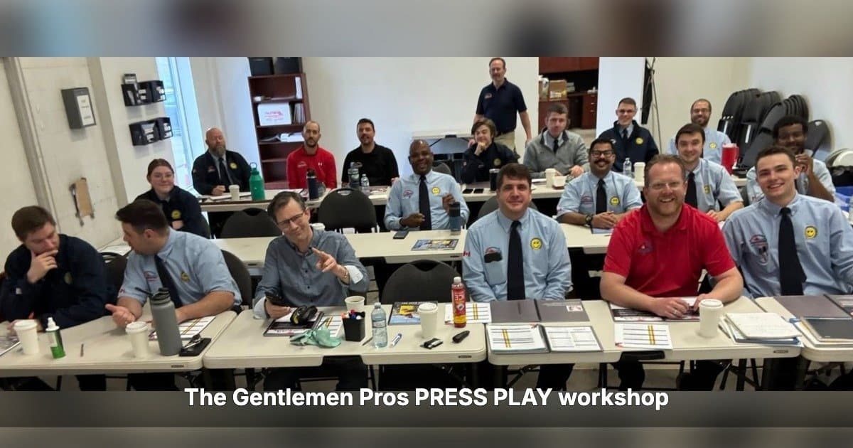 Service Excellence Highlights PRESS PLAY's Role in Aligning Home Service Companies Through Canada Training with The Gentlemen Pros