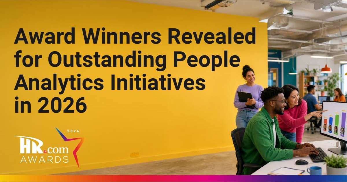 Award Winners Announced for HR Excellence in People Analytics in 2026