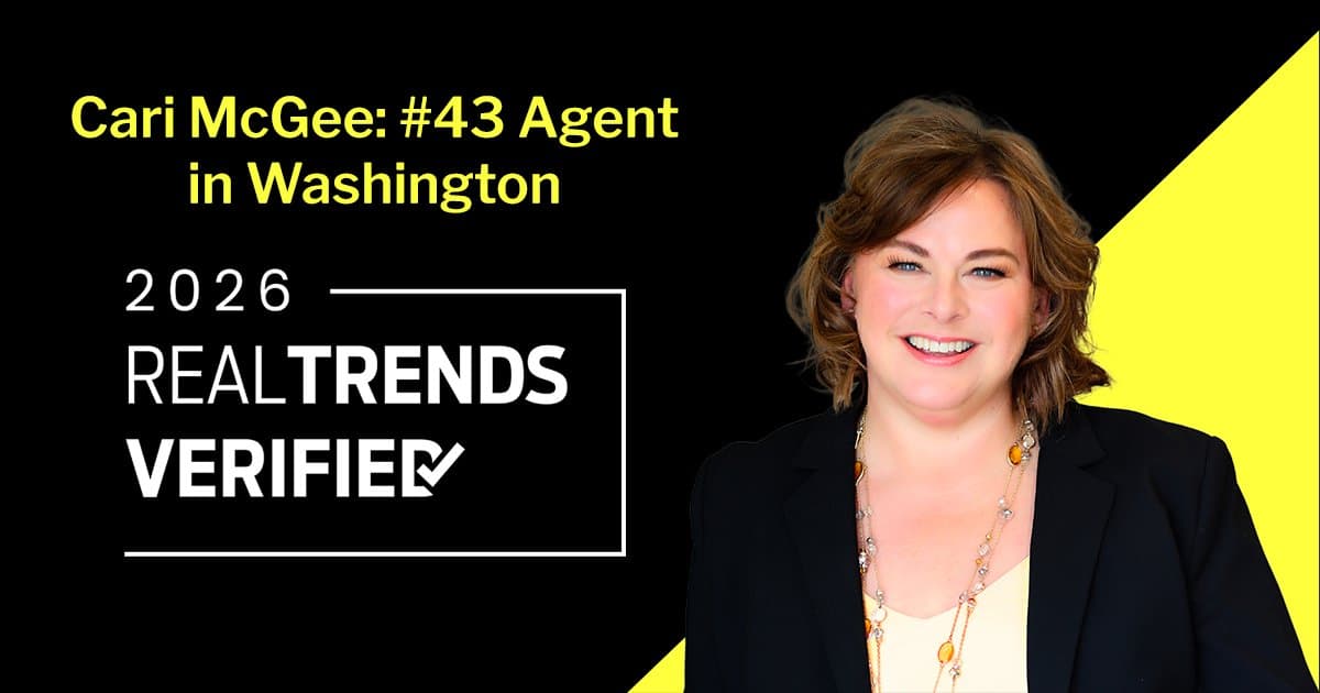 Tri-Cities Agent Cari McGee Ranks 43rd in Washington in 2026 WSJ/RealTrends Rankings