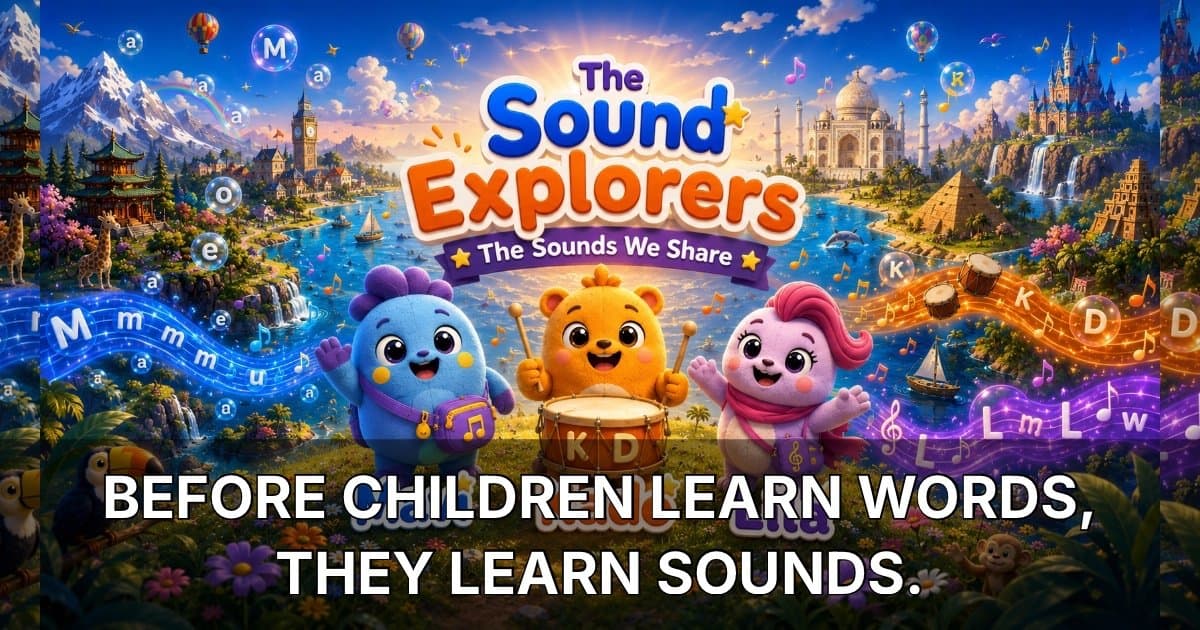 The Sounds We Share Project Launches Wordless Kids' Music Channel to Bridge Language Barriers