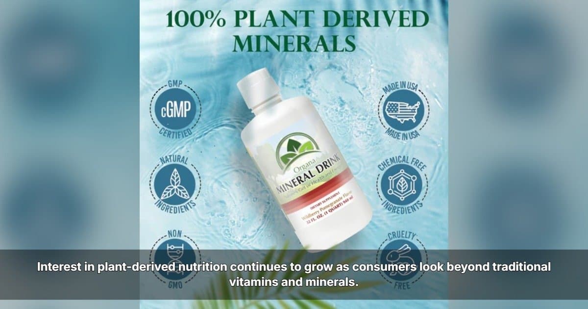 ORGANA International Highlights Fulvic Minerals Amid Growing Consumer Interest in Plant-Derived Nutrition