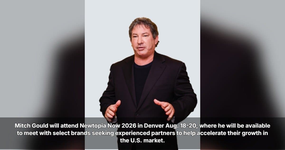 NPI's Mitch Gould to Meet With Select Brands at Newtopia Now